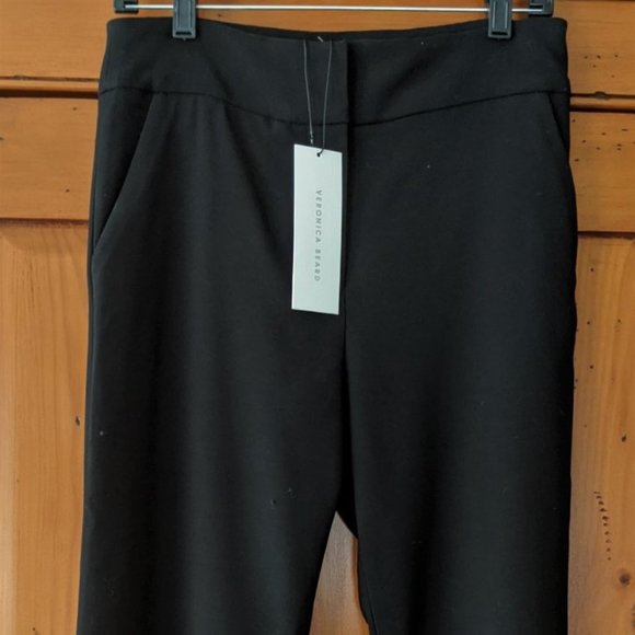 Veronica Beard BLACK Cormac Pants Trousers - Picture 6 of 8